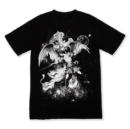 HEALED ANGEL (BLACK T-SHIRT)