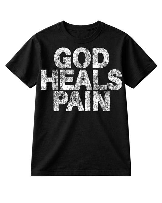 WHITE LOGO (BLACK T-SHIRT)