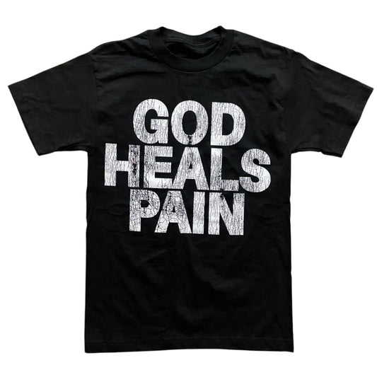 WHITE LOGO (BLACK T-SHIRT)